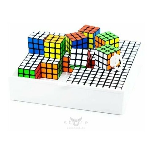 волшебный куб головоломка shengshou sengso megamin x cube 2x2 3x3 4x4 5x5 6x6 7x7 8x8 9x9 dodecahedron megaminxeds развивающая игрушка Головоломка Собери картину из кубиков Рубика Мозаика 36 кубиков GAN Mosaic Cubes 6x6 Развивающая игрушка для детей