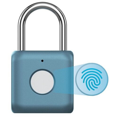 Замок Smart Fingerprint Lock Kitty Blue