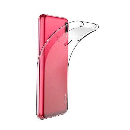 фото Силиконовый чехол huawei y6 (2019) прозрачный kasla