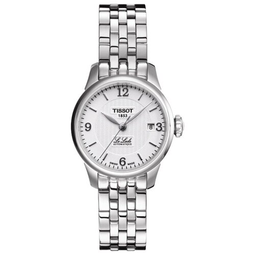 Наручные часы TISSOT T41.1.183.34, белый, серебряный