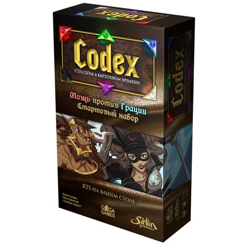 фото Настольная игра gaga codex. мощь против грации. стартовый набор