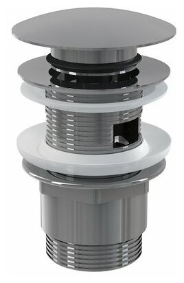 Донный клапан полуавтоматический для раковины RAVAK X01437