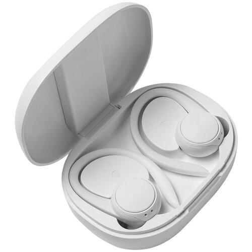 Беспроводные спортивные bluetooth наушники R200 с индикатором зарядки защитой от влаги Белые 97800₽