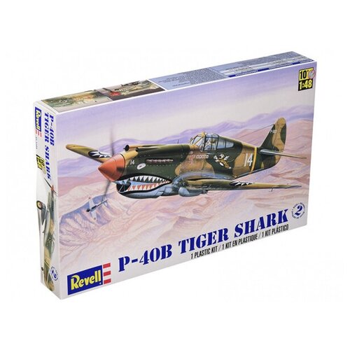 Модель для сборки Revell Американский истребитель P-40B Tiger Shark, 15209