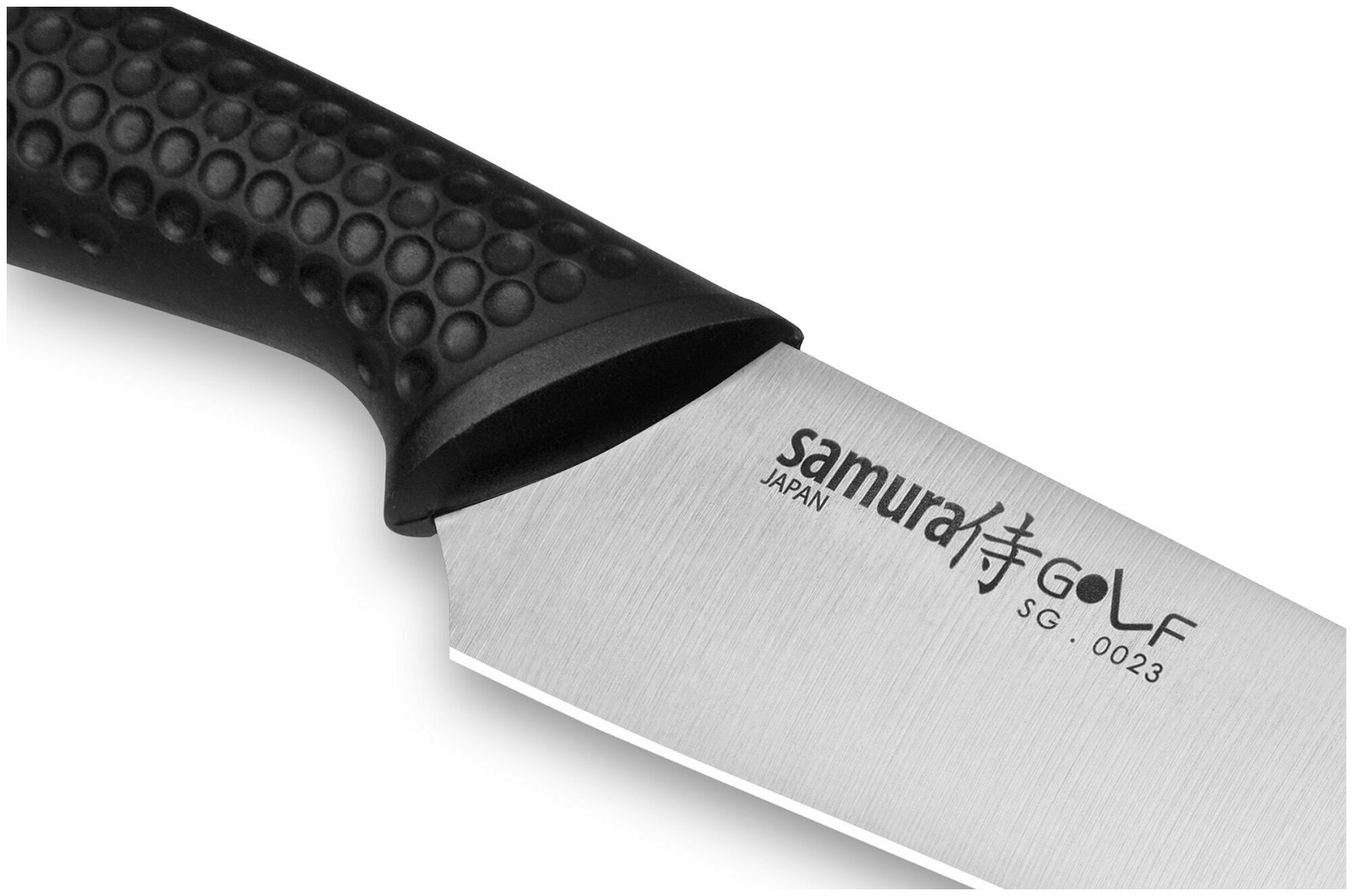 Кухонный нож универсальный для чистки и нарезки овощей, фруктов, колбасы и мяса Samura Golf 158мм SG-0023