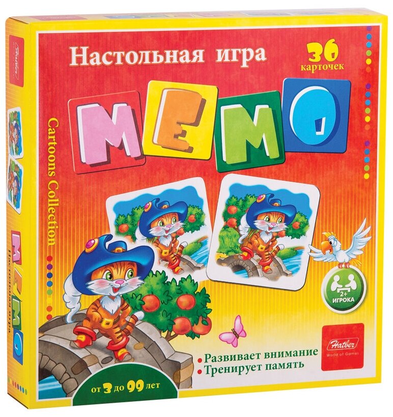 Настольная игра Hatber Мемо Сказки