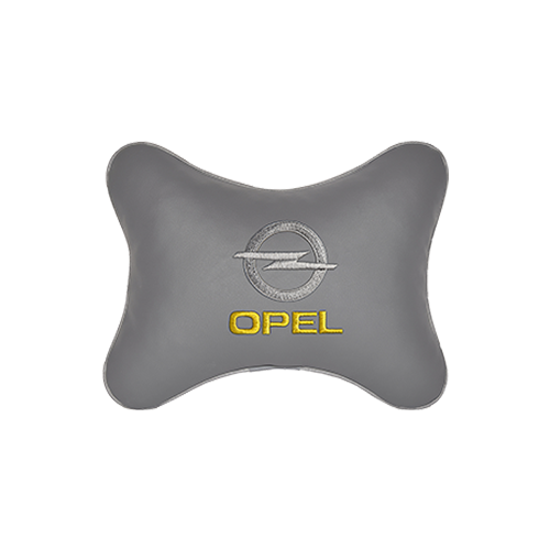 фото Подушка на подголовник экокожа l.grey opel vital technologies