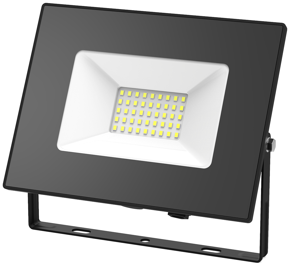 Прожектор светодиодный ДО-70 Вт 7200 Лм 6500К IP65 175-265 В черный LED Elementary Gauss 613100370