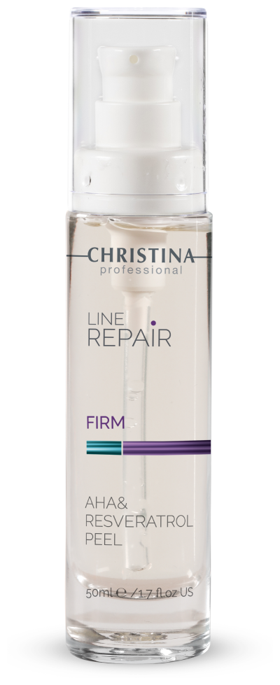 Кислотный пилинг с ресвератролом Christina Line Repair Firm Aha & Resveratrol Peel 50 мл - фото №1