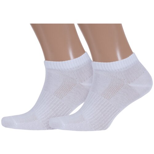Мужские носки Брестский Чулочный Комбинат, 2 пары, размер 27 (42-43), белый