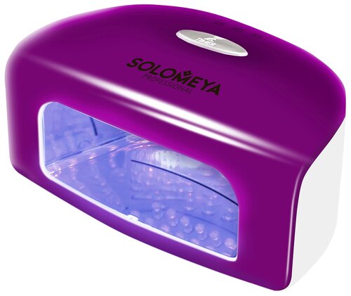 Solomeya Лампа для сушки ногтей Professional Super Arch 9G 9 Вт, LED розовый/белый