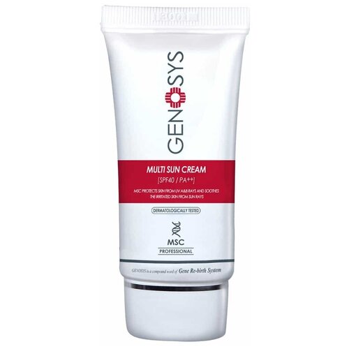 Genosys MULTI SUN CREAM SPF 40 Солнцезащитный крем SPF40, 40 мл