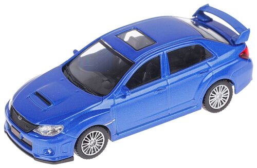 Легковой автомобиль RMZ City Subaru WRX STI (444006) 1:43, 10 см, синий