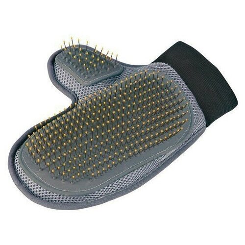 Массажная рукавица-щётка для собак