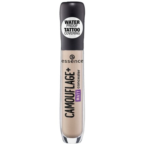 фото Essence консилер camouflage+ matt concealer, оттенок 20 light ivory