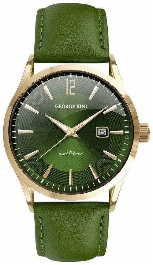 Наручные часы GEORGE KINI, зеленый