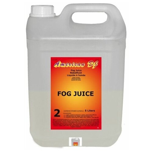 American DJ Fog juice 2 medium 5л жидкость для дым-генератора, среднее рассеивание