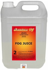 American DJ Fog juice 2 medium 5л жидкость для дым-генератора, среднее рассеивание