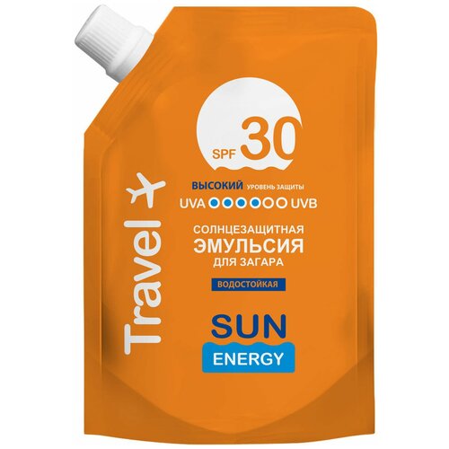 Sun Energy Travel Солнцезащитная эмульсия для загара SPF 30, 90 мл