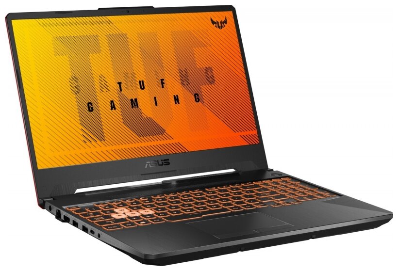 Ноутбук ASUS TUF FX506LHB Intel i5-10300H8Gb512Gb SSDNo ODD156 FHD IPS Anti-Glare 144HzNVIDIA GeForce GTX 1650 4Gb GDDR6Wi-FiNo OS Bonfire Black
