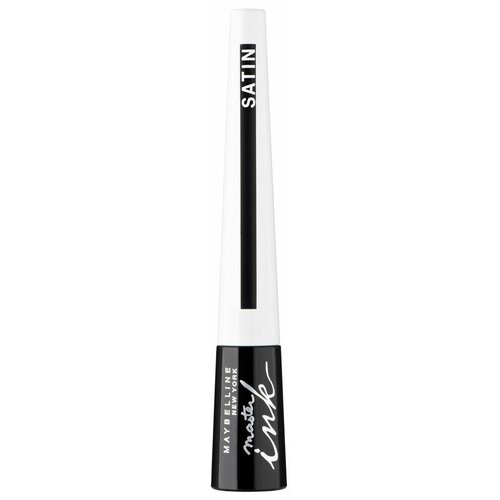 Maybelline New York Жидкая подводка для глаз Master Ink Satin Liquid Eyeliner, оттенок 01 Luminous Black