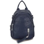 Маленькая женская сумка-рюкзак «Элли Soft» 1256 Blue - изображение
