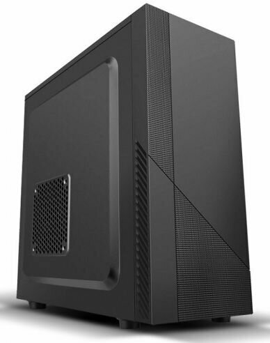 Корпус ATX ACCORD K-16 черный, без БП, 6x120mm, 2xUSB2.0, USB3.0, audio