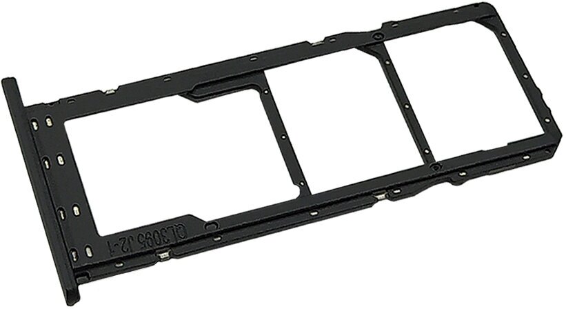 фото Держатель SIM для Samsung Galaxy A02s A025F Черный