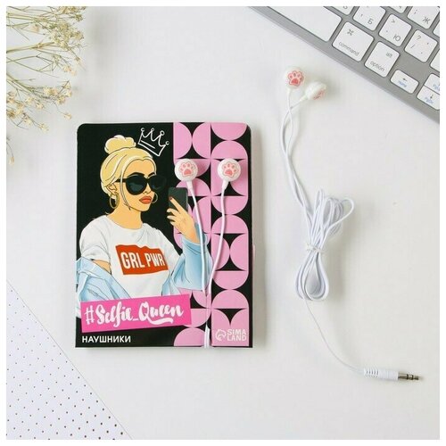 Like me Наушники на открытке Qveen модель VBT 12 28800₽