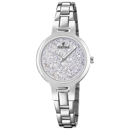 Наручные часы FESTINA Mademoiselle, серебряный женские модные часы с кристаллами нового дизайна лидер продаж часы ccq женский браслет циферблат аналоговые кварцевые наручные часы