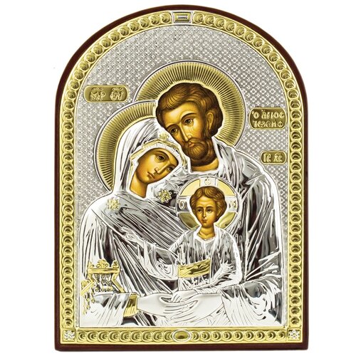 Икона Святое семейство 84040 LORO, 4.5х6.5 см
