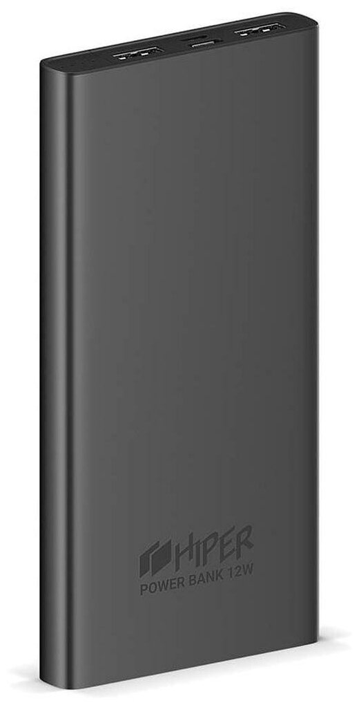 Портативное зарядное устройство Hiper Metal 10K 10000mAh Gray