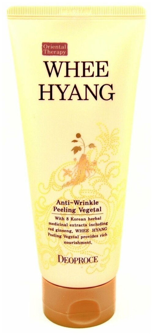 Deoproce пилинг для лица Whee Hyang Anti-Wrinkle Peeling Vegetal омолаживающий, 170 мл, 170 г