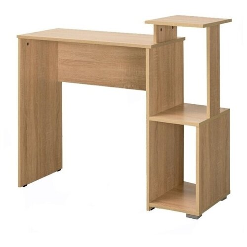 фото Стол письменный санди 12.32, размер ш 100 х г 38,6 х в 85.6 см, цвет дуб сонома mobi