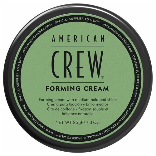 American Crew Крем Forming, средняя фиксация, 85 мл american crew крем fiber средняя фиксация 100 мл 111 г