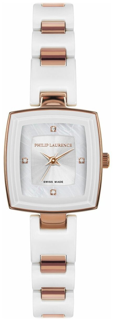 Наручные часы Philip Laurence Basic PLFCS2134M, золотой, белый