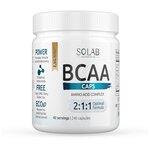 Аминокислоты BCAA 2:1:1 в капсулах, БЦАА без добавок, 40 порций / спортивное питание / спортпит - изображение