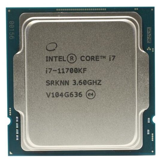 Процессор Intel Core i7-11700KF BOX (Rocket Lake, 14nm, C8/T16, Base 3,60GHz, Turbo 5,00GHz, Without Graphics, L3 16Mb, TDP 125W, w/o cooler, S1200) - фото №1