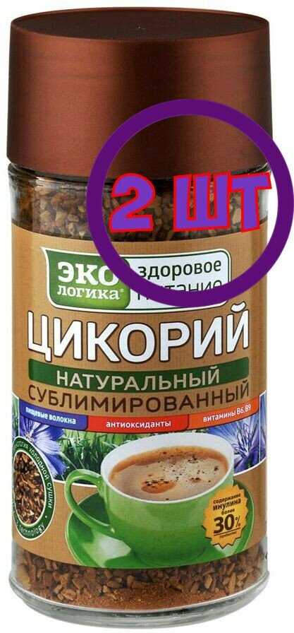 Московская кофейня на паяхъ Цикорий раст. субл, Стекло, 85 г (комплект 2 шт.) 5007617