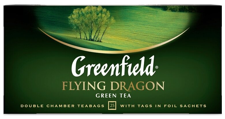 Чай Гринфилд Flying Dragon 25 пакетиков
