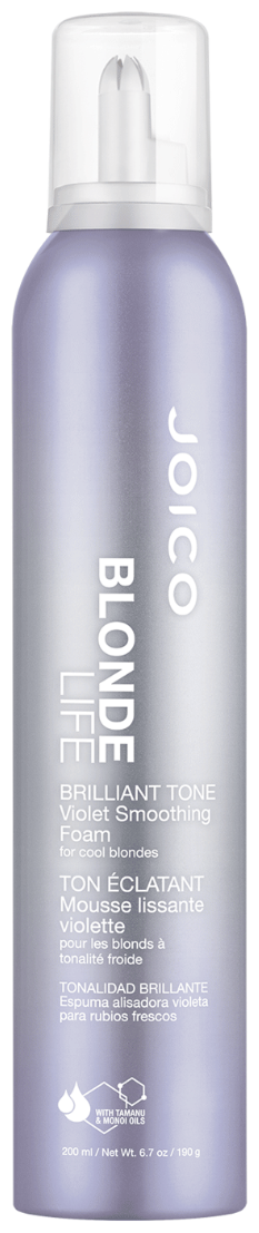 Joico Крем Brilliant tone violet smoothing foam, 200 мл, 210 г