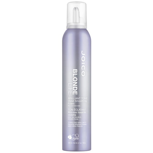 Joico Крем Brilliant tone violet smoothing foam, 200 мл, 210 г крем пена тонирующая с разглаживающим эффектом joico brilliant tone violet smoothing foam 50 мл