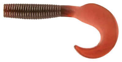 Приманка съедобная ALLVEGA "Flutter Tail Grub" 35см 06г (15) цвет crazy carrot