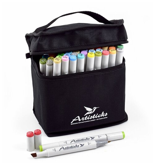 Artisticks Набор маркеров Basic (ARS 101-48 BAG), 48 шт.