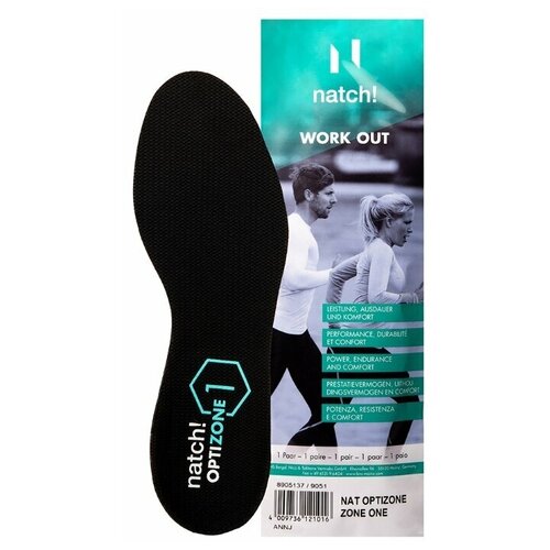 фото Стельки для коррекции постановки стопы - при заваливании стопы вовнутрь natch! optizone one размер 44