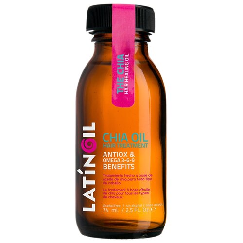 Latinoil Масло для волос из семян Чиа Chia Oil Hair Treatment, 10 мл