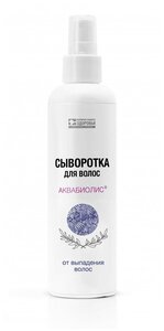 Фото Сыворотка-спрей для волос, Укрепляющий против выпадения, Крымская натуральная косметика, Сакские грязи аквабиолис, 125 мл