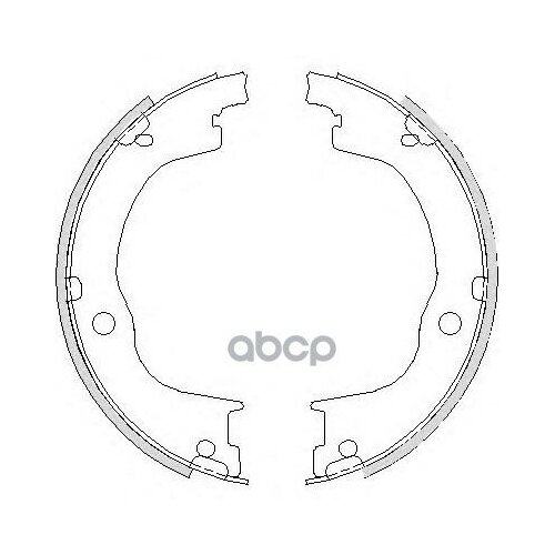 Колодки торм.бараб.[188x26], ROAD HOUSE, 4749.00