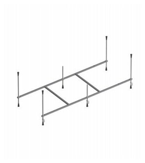 Каркас AM.PM X-JoyW88A-170-070W-R в комплекте с монтажным набором 170х70 см