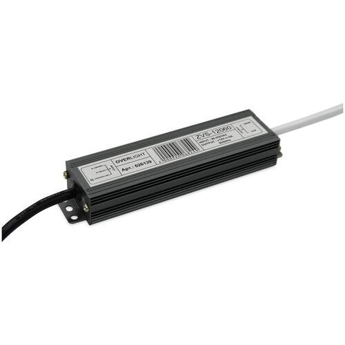 Блок питания ZVS-60-12 (12V,60W, 5A, IP67)